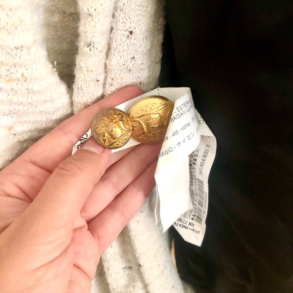 Double Breasted Wool Peacoat - Picture 9 of 12